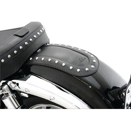 Mustang Kawasaki VN1600 Vulcan Fender Bib w/Studs - Black