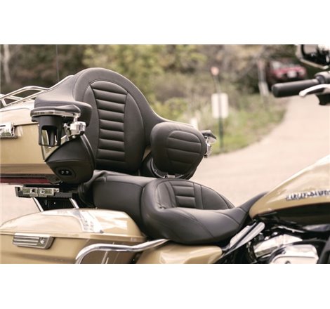 Mustang 08-21 Harley Electra Glide Std, Rd Glide ,Rd King ,Str Glide Super Touring Arm Wrap - Black