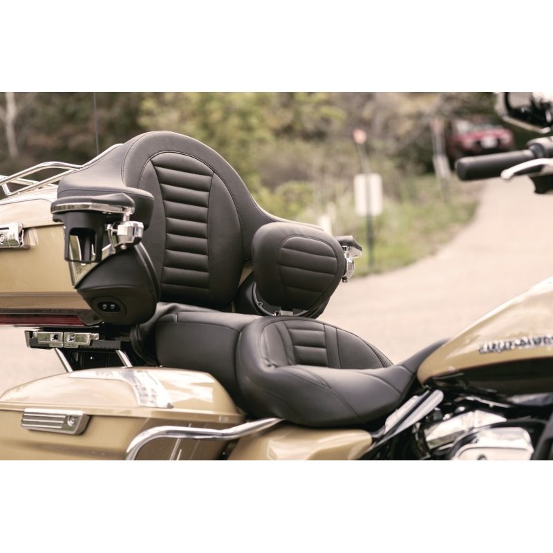 Mustang 08-21 Harley Electra Glide Std, Rd Glide ,Rd King ,Str Glide Super Touring Arm Wrap - Black