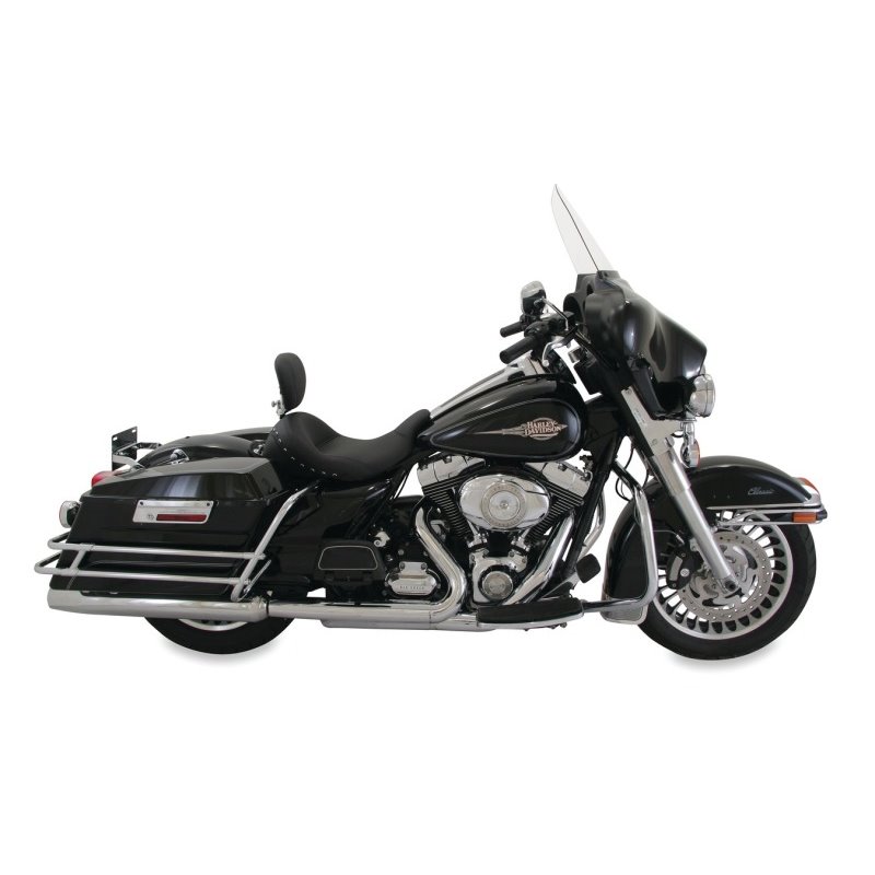 Mustang 08-21 Harley Electra Glide Std,Rd Glide,Rd King,Str Glide Std Touring Solo Seat Studs- Blac