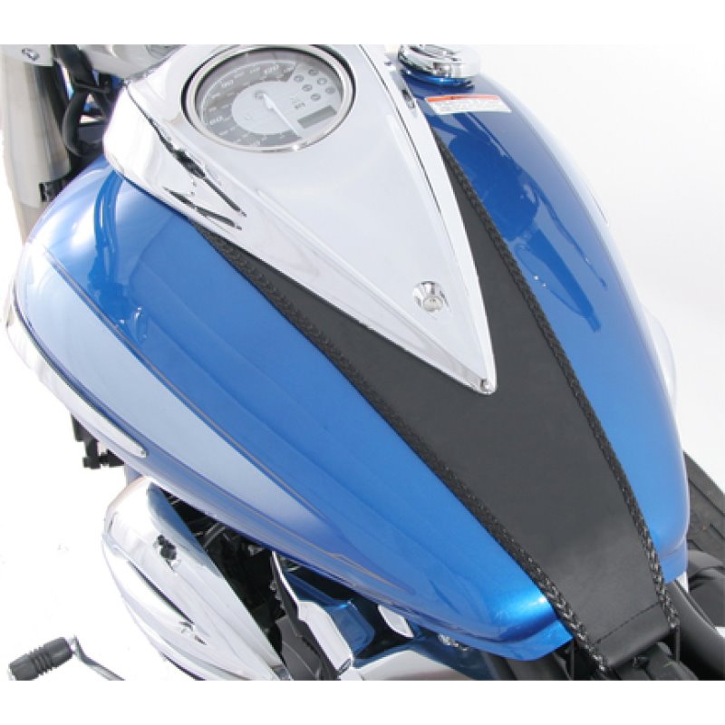 Mustang 09-17 Yamaha V-Star 950, 09-17 V-Star 950 Tourer Tank Bib - Black