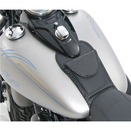 Mustang 09-23 Harley FLSTB Softail Tank Bib - Black