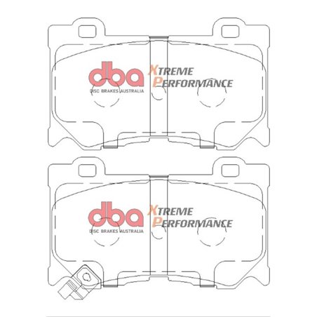 DBA 09-21 Nissan 370Z XP Performance Front Brake Pads