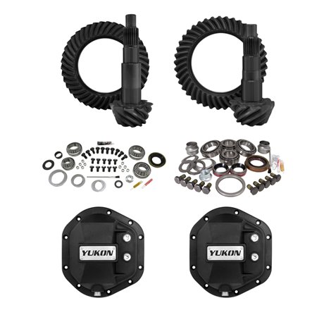 Yukon Gear Stage 2 Jeep JL/JT Re-Gear Kit w/Covers Dana 44 5.38 Ratio 28 Spline