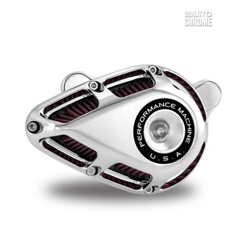 Performance Machine Jet Air Cleaner - Chrome