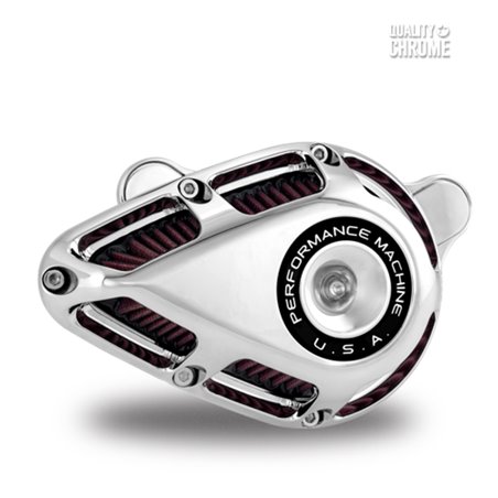 Performance Machine Jet Air Cleaner - Chrome