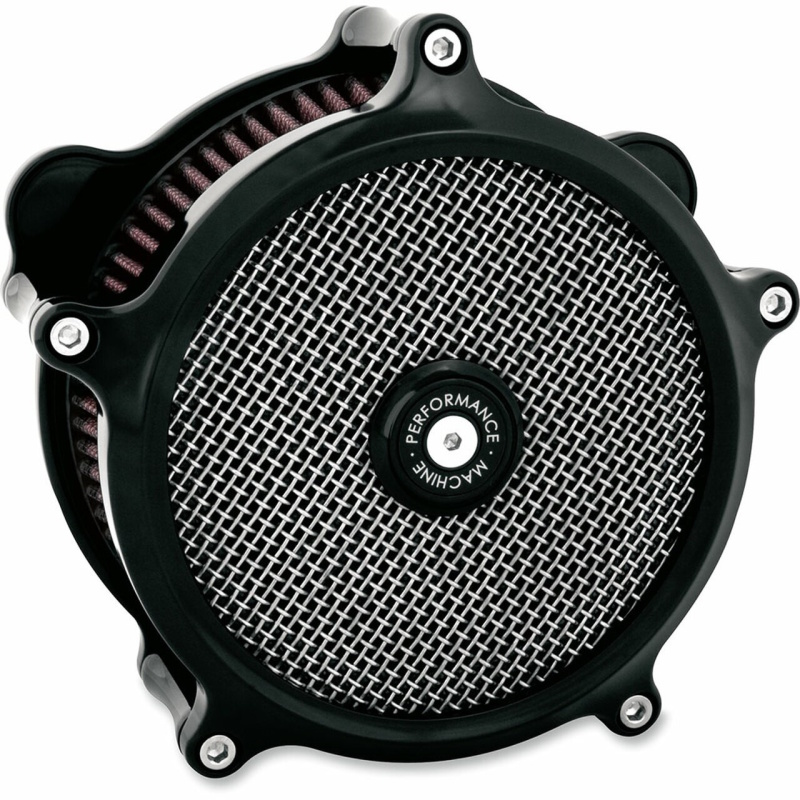 Performance Machine Air Cleaner Slim - Black Ano