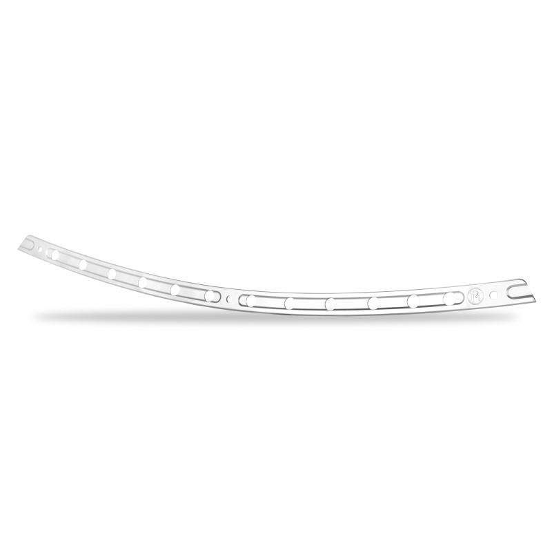 Performance Machine Windscreen Trim Assy Holeshot - Chrome