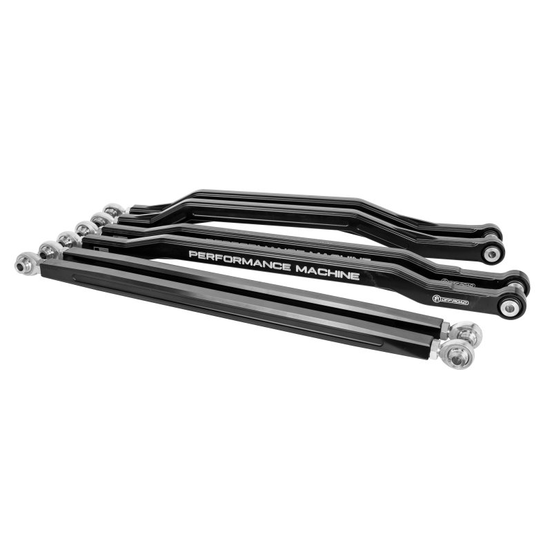 Performance Machine UTV High Clearance Radius Rod Set (6 Rods) - Contrast Cut