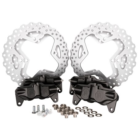 Performance Machine UTV Caliper/Rotor Kit - Black Ano