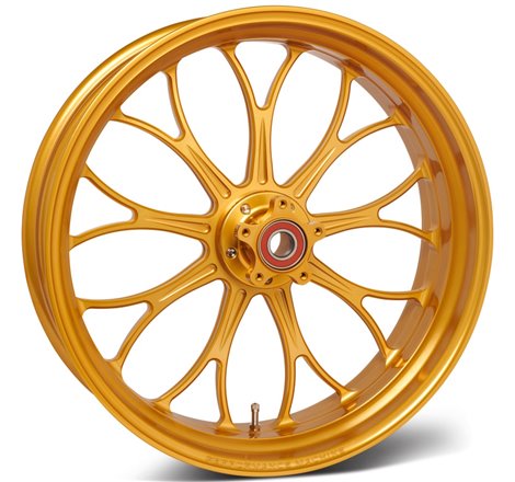 Performance Machine 21x3.5 Forged Wheel Revolution  - Gold Ano