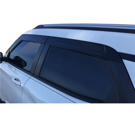 AVS 21-23 Chevrolet Trailblazer Ventvisor Low Profile Deflectors 4pc - Smoke