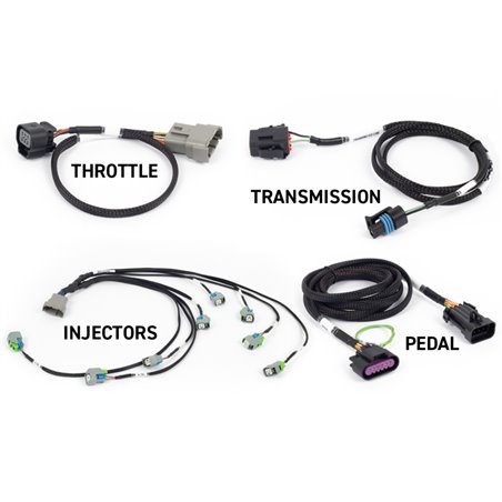 Haltech NEXUS Rebel LS Kit (Suits Gen IV) 6-Pin DBW Throttle/EV6 Injectors/Manual Transmission