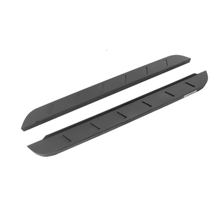 Go Rhino RB10 Slim Running Boards 57in. Cab Length - Tex. Blk (No Drill/Mounting Brackets Required)