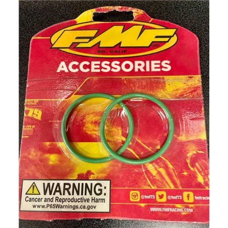 FMF Racing YZ125 89-21/YZ125X 20-22 Pipe O-Ring Rebuild Kit P/N 014893