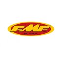FMF Racing Authorized Dealer Sticker (Yel/Red) (Individual)
