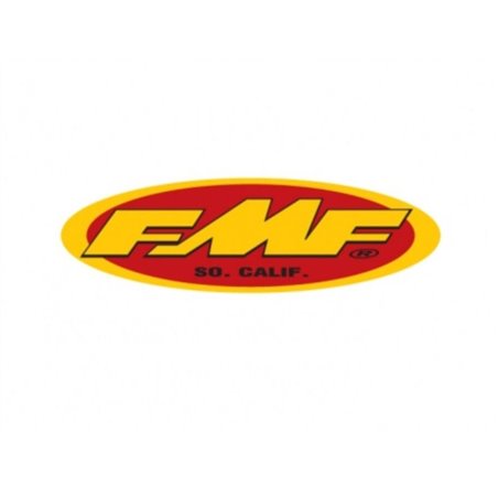 FMF Racing Authorized Dealer Sticker (Yel/Red) (Individual)