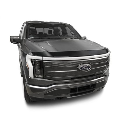 AVS 23-24 Ford F150 Lightning Aeroskin Low Profile Hood Shield - Smoke