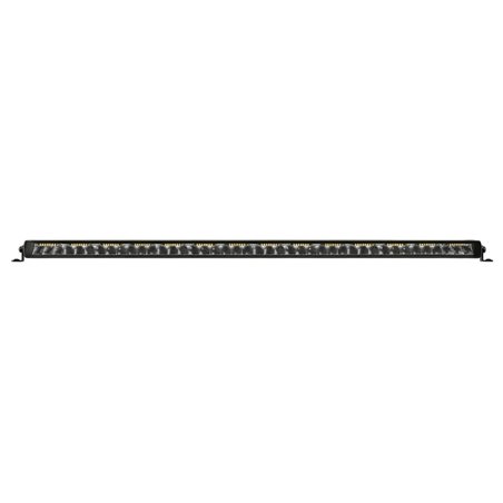 Go Rhino Xplor Blackout Combo Series Sgl Row LED Light Bar w/Amber (Side/Track Mount) 39.5in. - Blk