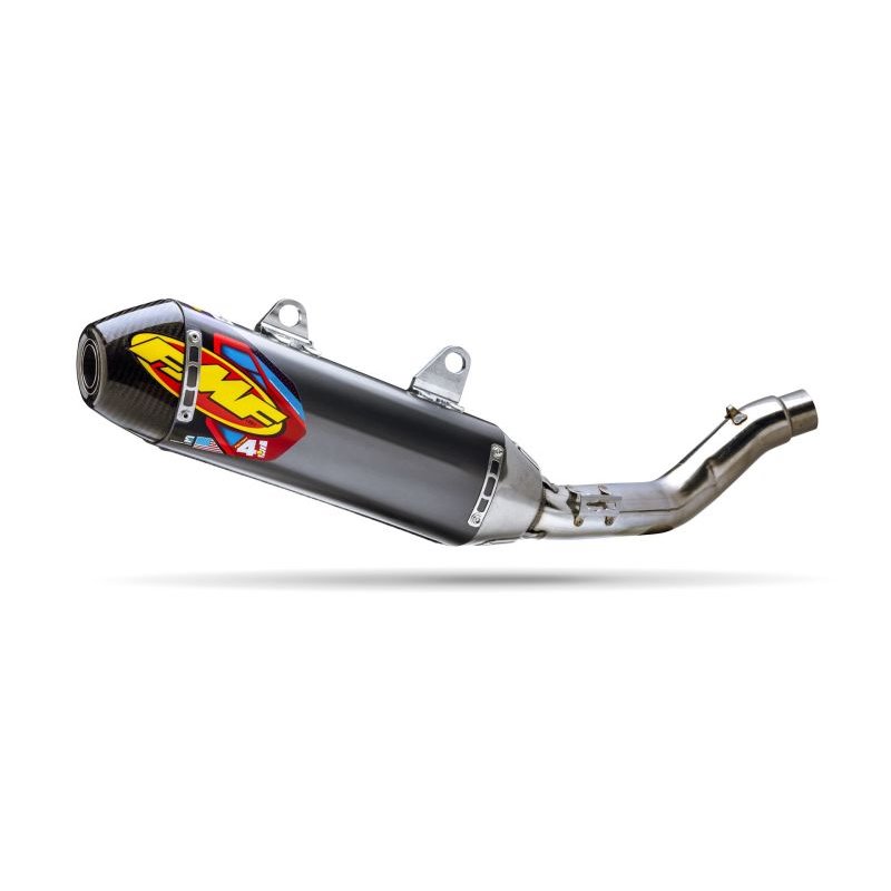 FMF Racing Suzuki RMZ450 18-24 SS Alum Factory 4.1 RCT SO Muffler w/ R.Carbon Cap