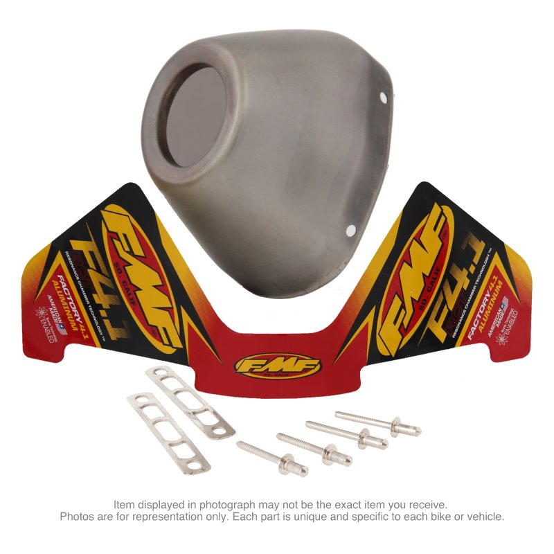 FMF Racing RCT SS Replacement End Cap Kit