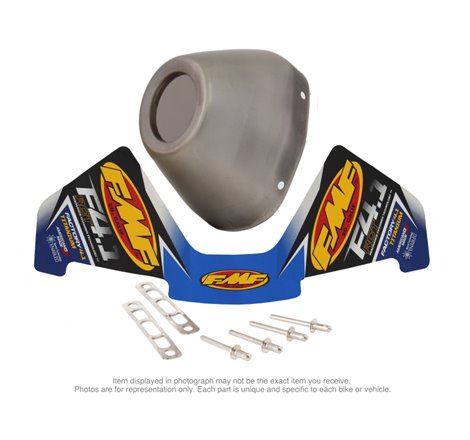 FMF Racing RCT Titanium Replacement End Cap Kit