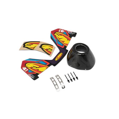 FMF Racing Carbon Replacement End Cap Kit