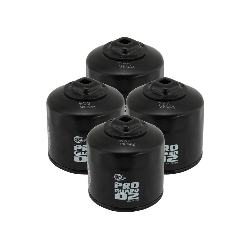 aFe Pro GUARD D2 Oil Filter 13-17 Scion FR-S / Subaru BRZ H4-2.0L (4 Pack)