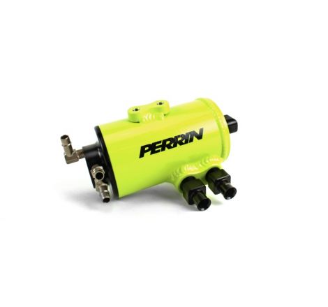 Perrin 22-23 Toyota GR86 / 13-16 Scion FR-S / 13-23 Subaru BRZ Air Oil Separator - Neon Yellow