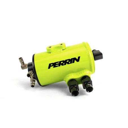 Perrin 22-23 Toyota GR86 / 13-16 Scion FR-S / 13-23 Subaru BRZ Air Oil Separator - Neon Yellow