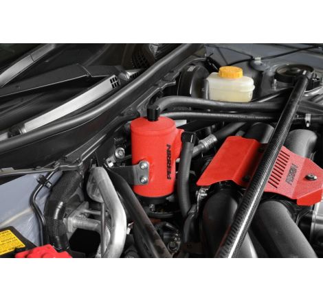 Perrin 22-23 Toyota GR86 / 13-16 Scion FR-S / 13-23 Subaru BRZ Air Oil Separator - Red