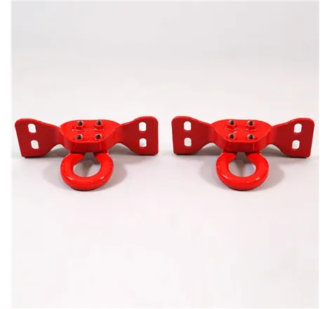 Ford Racing 17-22 Super Duty Tow Hooks - Red (Pair)