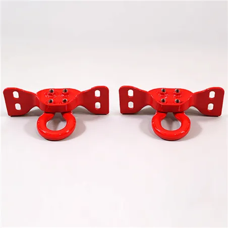 Ford Racing 17-22 Super Duty Tow Hooks - Red (Pair)