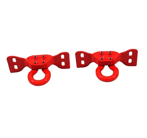 Ford Racing 17-22 Super Duty Tow Hooks - Red (Pair)