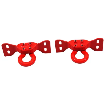 Ford Racing 17-22 Super Duty Tow Hooks - Red (Pair)