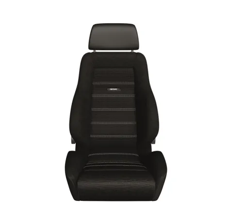 Recaro Classic LS Seat - Black Leather/Classic Corduroy