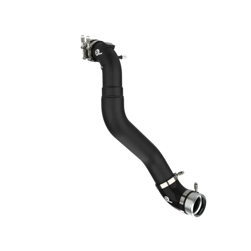 aFe 21+ Ford F-150 V6-3.5L (tt) BladeRunner 3in to 3.5in Aluminum Cold Charge Pipe Black