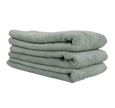 Chemical Guys Workhorse Microfiber Towel (Metal) - 24in x 16in - Gray - 3 Pack