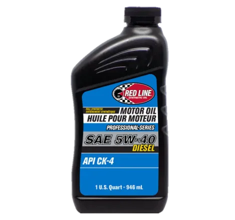 Red Line Pro-Series Diesel CK4 5W40 Motor Oil - Quart