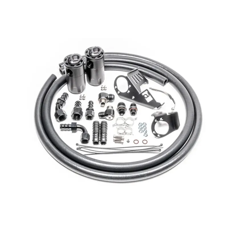 Radium Engineering Dual Catch Can Kit Subaru VB Fluid Lock