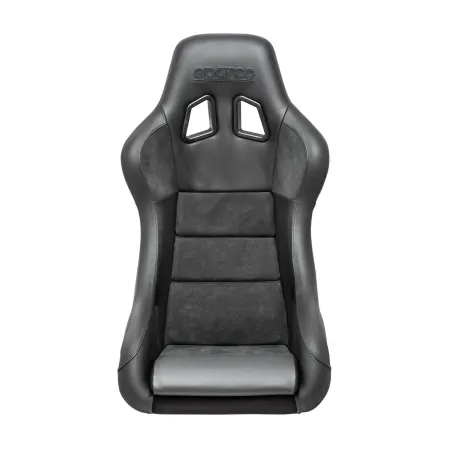 Sparco Seat QRT Performance Leather/Alcantara Black (Must Use Side Mount 600QRT)