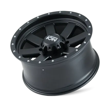 ION Type 134 20x9 / 8x170 BP / 0mm Offset / 130.8mm Hub Matte Black/Black Beadlock Wheel