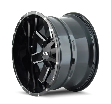 ION Type 141 20x12 / 8x165.1 BP / -44mm Offset / 130.8mm Hub Gloss Black Milled Wheel