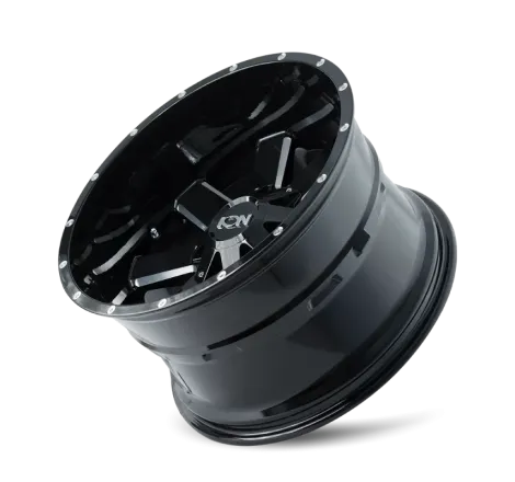 ION Type 141 20x12 / 8x165.1 BP / -44mm Offset / 130.8mm Hub Gloss Black Milled Wheel