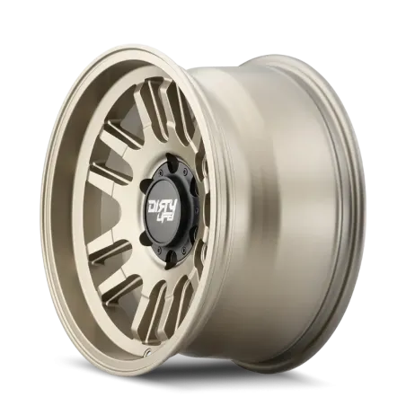 Dirty Life 9310 Canyon 17x9 / 6x139.7 BP / -12mm Offset / 106mm Hub Satin Gold Wheel