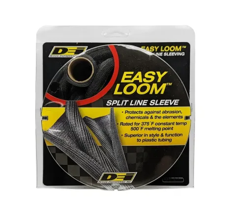 DEI Split Wire Sleeve Easy Loom 8mm-5/16in x 20 Black