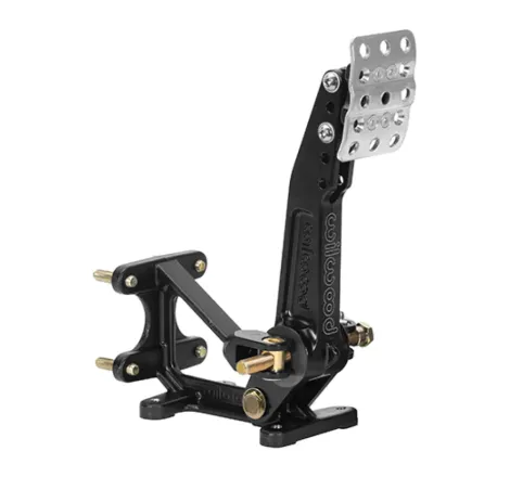 Wilwood Adjustable Balance Bar Single Brake Pedal - Floor Mount - 5.25-6:1