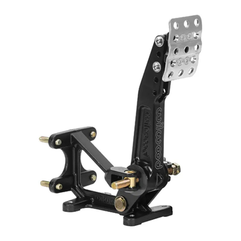 Wilwood Adjustable Balance Bar Single Brake Pedal - Floor Mount - 5.25-6:1