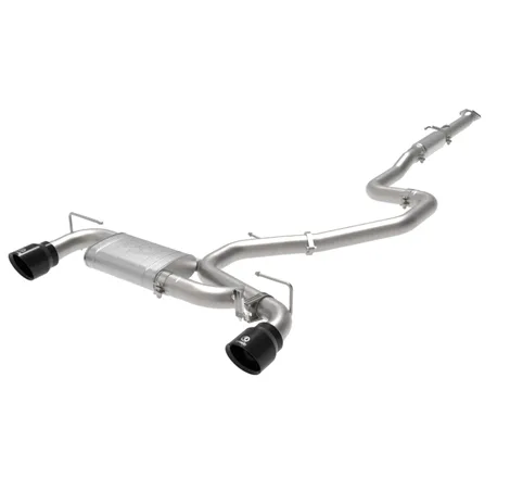 aFe Hyundai Veloster N 21-22 L4-2.0L (t) Takeda Cat-Back Exhaust System- Black Tips