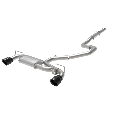 aFe Hyundai Veloster N 21-22 L4-2.0L (t) Takeda Cat-Back Exhaust System- Black Tips